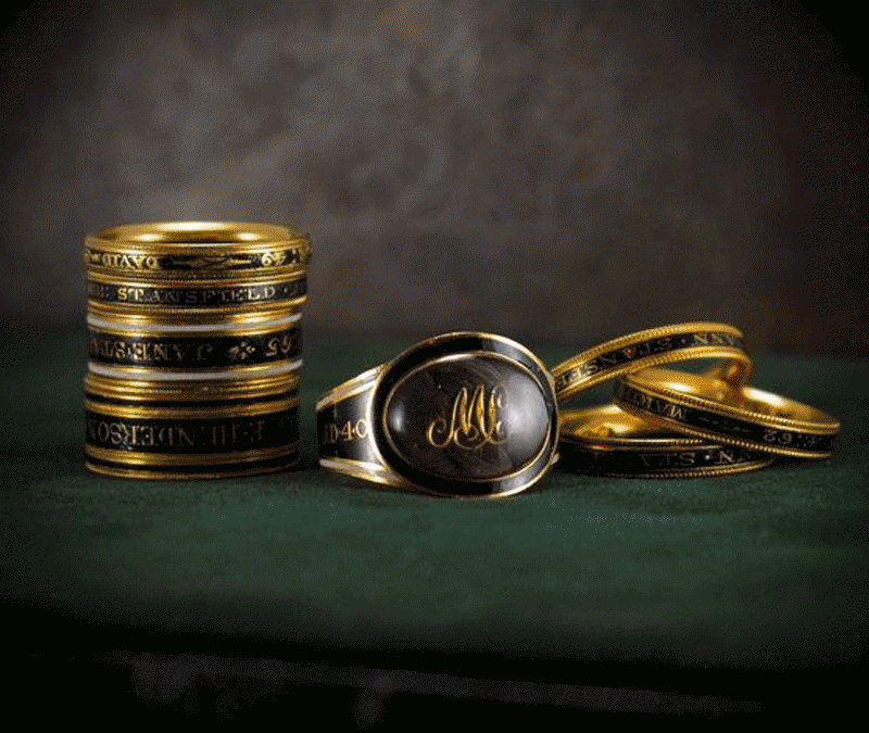 L’Histoire des bijoux de deuil